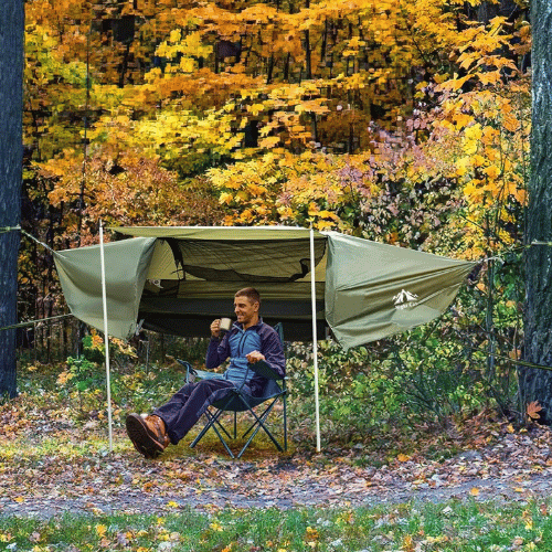 test-erfahrungen-Hängemattenzelten-night-cat